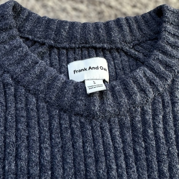 Frank & Oak Crew Neck Sweater - Picture 2 of 2